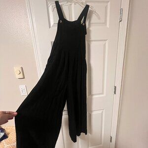 Black Wide Leg Jumpsuit